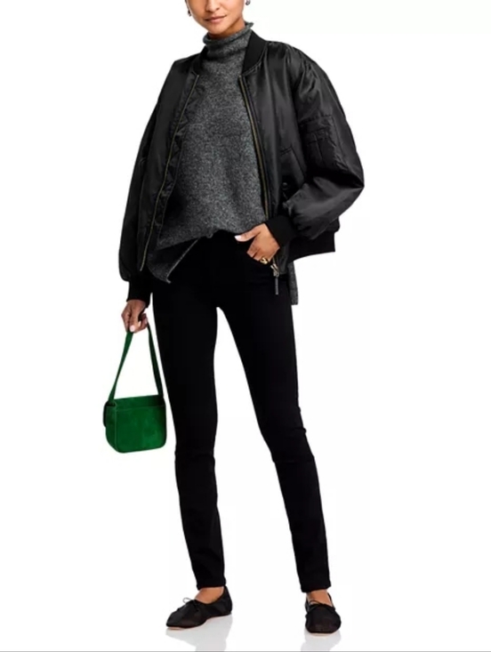 Ag Adriano Goldschmied Denim - AG Adriano Goldschmied Straight Leg Jeans in Black The Prima Cigarette 29R